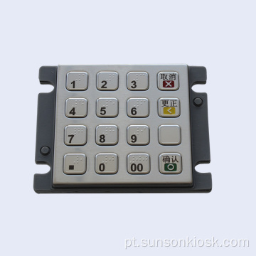 PIN pad de criptografia PCI2.0 para máquina de venda automática